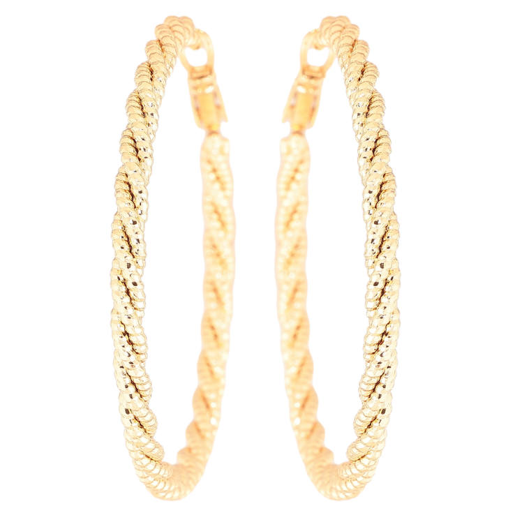 Серьги Xuping Позолота 18K кольца (конго) Декоративный узор ø 4.5см фото №21 Серьги Xuping Позолота 18K кольца (конго) Декоративный узор ø 4.5см фото №21