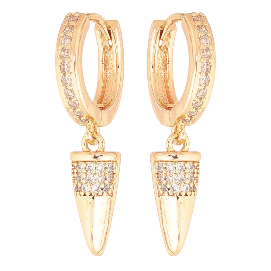 Сережки Xuping M&L Колір 18K підвіски на колечках «Декоративні підвіски з кристалами» фото №1 Сережки Xuping M&L Колір 18K підвіски на колечках «Декоративні підвіски з кристалами» фото №1