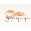 Сережки Xuping M&L Колір 18K підвіски на колечках «Декоративні підвіски з кристалами» фото №2 Сережки Xuping M&L Колір 18K підвіски на колечках «Декоративні підвіски з кристалами» фото №2