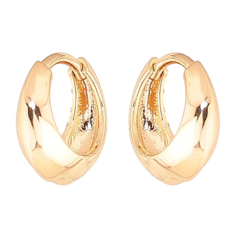 Сережки Xuping M&L Колір 18K колечка «Декоративні» фото №1 Сережки Xuping M&L Колір 18K колечка «Декоративні» фото №1