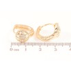Сережки Xuping M&L Колір 18K колечка «Квітковий візерунок» фото №2