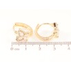 Сережки Xuping M&L Колір 18K колечка «Метелики» фото №2 Сережки Xuping M&L Колір 18K колечка «Метелики» фото №2