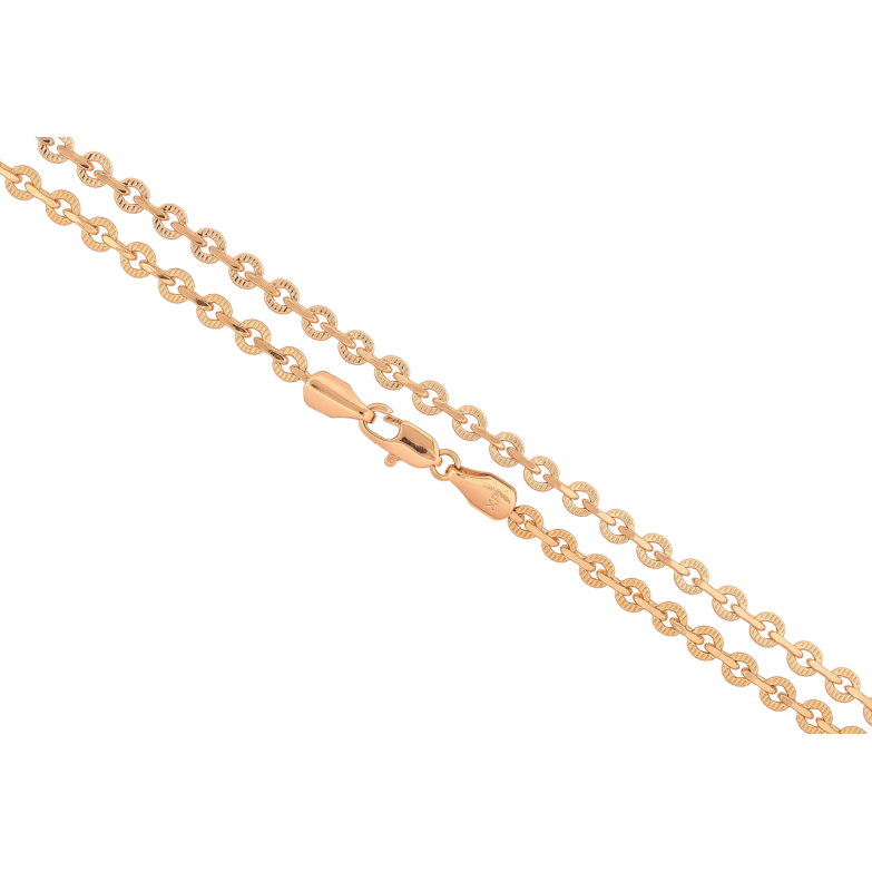 Цепочка Xuping Позолота 18K Плетение Фантазийное длинна 45см х 5мм фото №1
