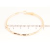 Серьги Xuping M&L Цвет 18K кольца (конго) Декоративный узор ø 5см фото №2