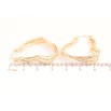 Серьги Xuping M&L Цвет 18K замок-булавка Сердечки на одну сторону фото №2 Серьги Xuping M&L Цвет 18K замок-булавка Сердечки на одну сторону фото №2