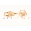 Сережки Xuping M&L Колір 18K замок-шпилька «Полум'я» фото №2 Сережки Xuping M&L Колір 18K замок-шпилька «Полум'я» фото №2
