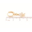 Сережки Xuping M&L Колір 18K підвіски на колечках «Квіточки з кристалами» фото №2 Сережки Xuping M&L Колір 18K підвіски на колечках «Квіточки з кристалами» фото №2