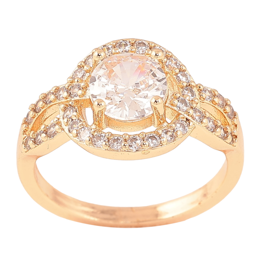 Кольцо Xuping M&L Цвет 18К Инкрустация кристаллами фото №1 Кольцо Xuping M&L Цвет 18К Инкрустация кристаллами фото №1