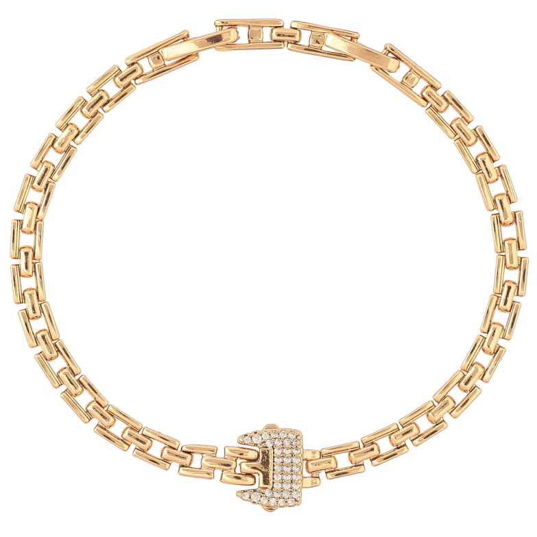 Браслет Xuping Позолота 18K «Ремінець з кристалами» розмір з доп.замком 17,19см х 4мм фото №17 Браслет Xuping Позолота 18K «Ремінець з кристалами» розмір з доп.замком 17,19см х 4мм фото №17