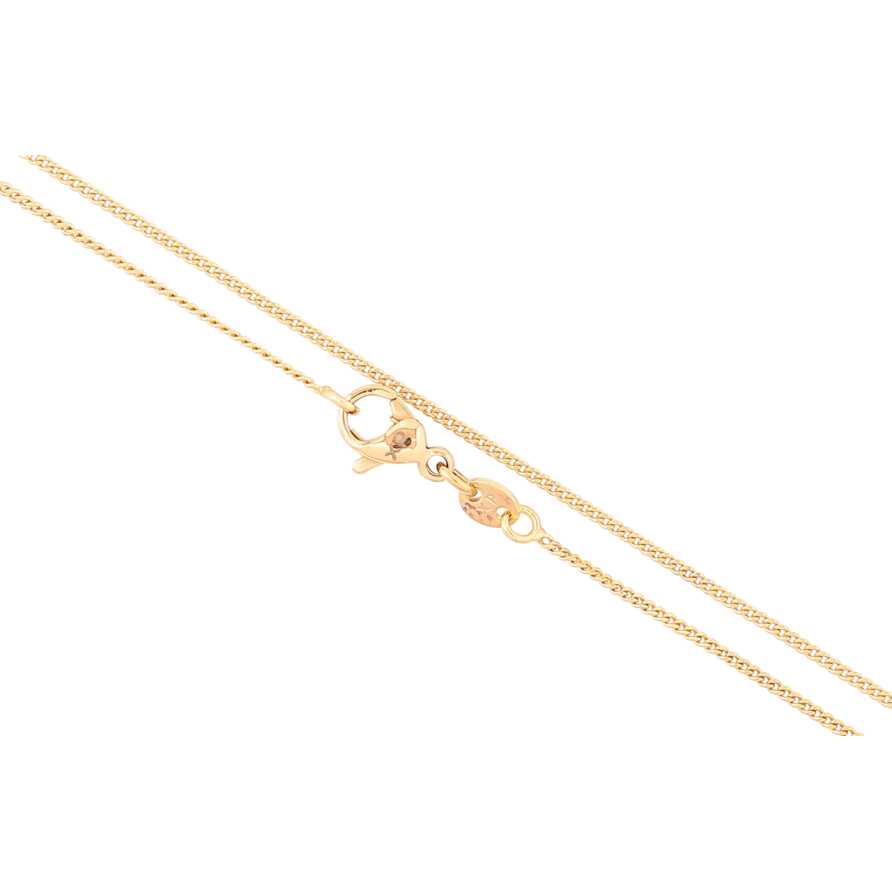 Ланцюжок Xuping Позолота 18K «Плетіння Панцирне» довжина 45см х 1мм фото №1 Ланцюжок Xuping Позолота 18K «Плетіння Панцирне» довжина 45см х 1мм фото №1