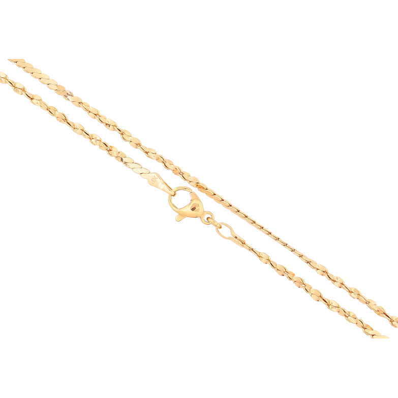Ланцюжок Xuping Позолота 18K «Плетіння Фантазійне» довжина 45см х 1.5мм фото №11 Ланцюжок Xuping Позолота 18K «Плетіння Фантазійне» довжина 45см х 1.5мм фото №11