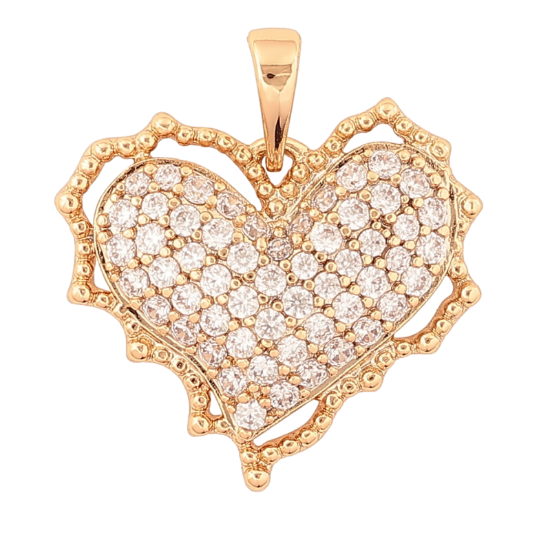 Кулон Xuping Позолота 18K «Серце з інкрустацією кристалами» для ланцюжка до 6мм фото №9 Кулон Xuping Позолота 18K «Серце з інкрустацією кристалами» для ланцюжка до 6мм фото №9