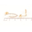 Сережки Xuping Позолота 18K пусети «Інкрустація кристалами та перлинами» фото №2 Сережки Xuping Позолота 18K пусети «Інкрустація кристалами та перлинами» фото №2