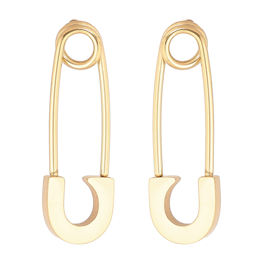 Серьги Xuping TTM Stainless Steel цвет 14К пусеты Булавки фото №1 Серьги Xuping TTM Stainless Steel цвет 14К пусеты Булавки фото №1