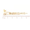 Серьги Xuping TTM Stainless Steel цвет 14К пусеты Декоративные подвески с цепочками фото №2 Серьги Xuping TTM Stainless Steel цвет 14К пусеты Декоративные подвески с цепочками фото №2