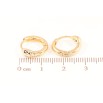 Серьги Xuping Позолота 18K колечки Змейки фото №2 Серьги Xuping Позолота 18K колечки Змейки фото №2