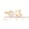 Сережки Xuping Позолота 18K англійський замок «Кришталеві ягідки» фото №2 Сережки Xuping Позолота 18K англійський замок «Кришталеві ягідки» фото №2