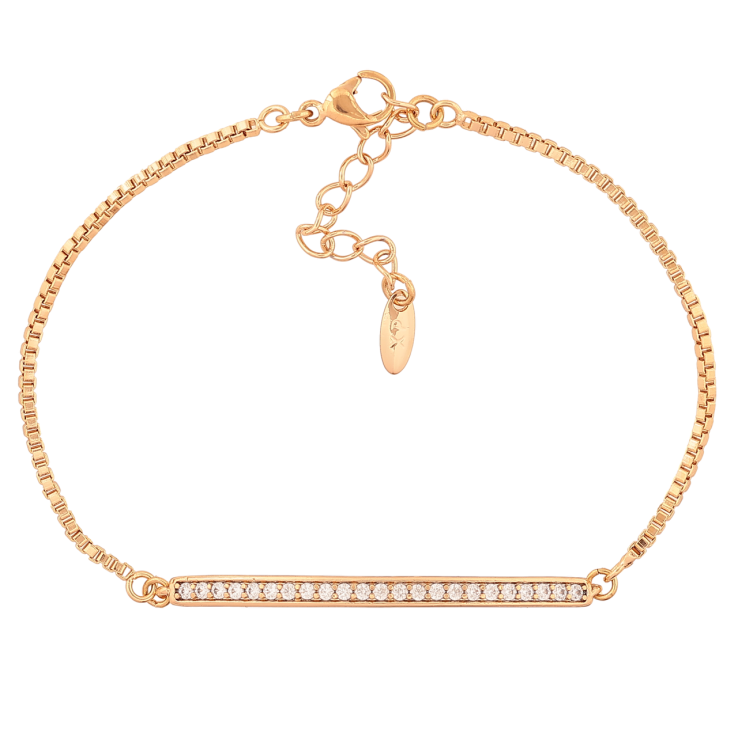 Браслет Xuping Позолота 18K Цепочка с вставкой дорожка кристаллов размер с доп. цепочкой 18-21см х 1.5-3мм фото №25 Браслет Xuping Позолота 18K Цепочка с вставкой дорожка кристаллов размер с доп. цепочкой 18-21см х 1.5-3мм фото №25