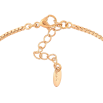 Браслет Xuping Позолота 18K Цепочка с вставкой дорожка кристаллов размер с доп. цепочкой 18-21см х 1.5-3мм фото №2 Браслет Xuping Позолота 18K Цепочка с вставкой дорожка кристаллов размер с доп. цепочкой 18-21см х 1.5-3мм фото №2