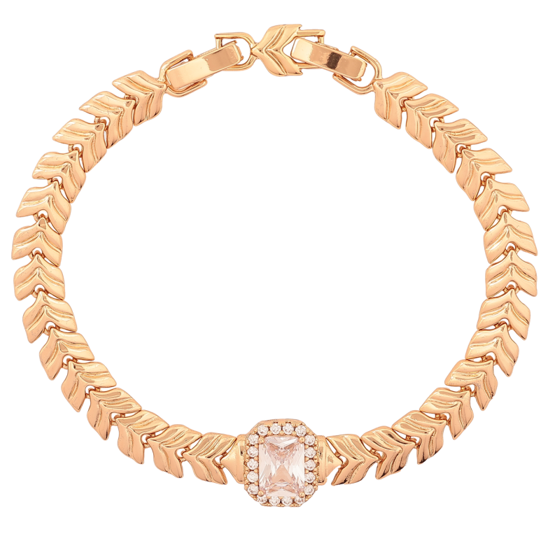 Браслет Xuping Позолота 18K «Візерунок з кристалом» розмір з доп. замком 17.5,19см х 7-11мм фото №1 Браслет Xuping Позолота 18K «Візерунок з кристалом» розмір з доп. замком 17.5,19см х 7-11мм фото №1