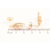 Серьги Xuping Позолота 18K пусеты Декоративный узор с жемчужинами фото №2 Серьги Xuping Позолота 18K пусеты Декоративный узор с жемчужинами фото №2
