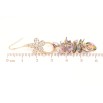 Сережки Xuping колір 18К з кристалами Swarovski французький замок «Підвіски з кристалами Vitrail Medium» фото №2 Сережки Xuping колір 18К з кристалами Swarovski французький замок «Підвіски з кристалами Vitrail Medium» фото №2