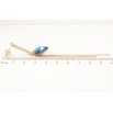 Сережки Xuping колір 14К з кристалами Swarovski пусети «Підвіски з кристалами Metallic Blue» фото №2 Сережки Xuping колір 14К з кристалами Swarovski пусети «Підвіски з кристалами Metallic Blue» фото №2