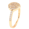 Кольцо Xuping Позолота 18K Ракушка с инкрустацией кристаллами фото №2