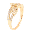 Каблучка Xuping Позолота 18K «Закохана пара» фото №2 Каблучка Xuping Позолота 18K «Закохана пара» фото №2