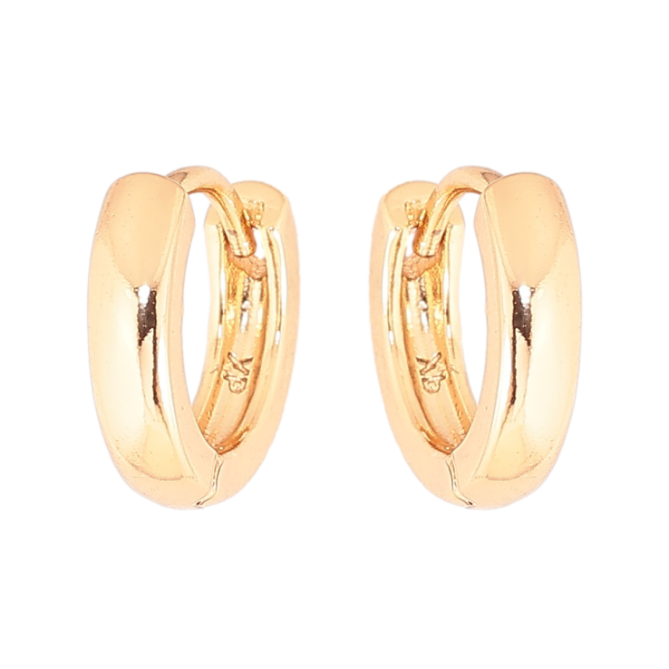 Сережки Xuping Позолота 18K колечка Класика, шир. 3мм ø 14мм фото №13 Сережки Xuping Позолота 18K колечка Класика, шир. 3мм ø 14мм фото №13