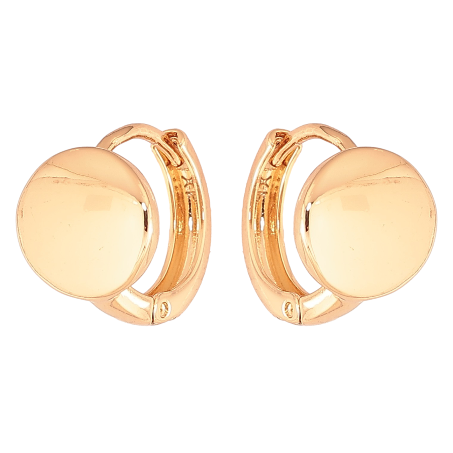 Серьги Xuping Позолота 18K колечки Круги фото №1 Серьги Xuping Позолота 18K колечки Круги фото №1