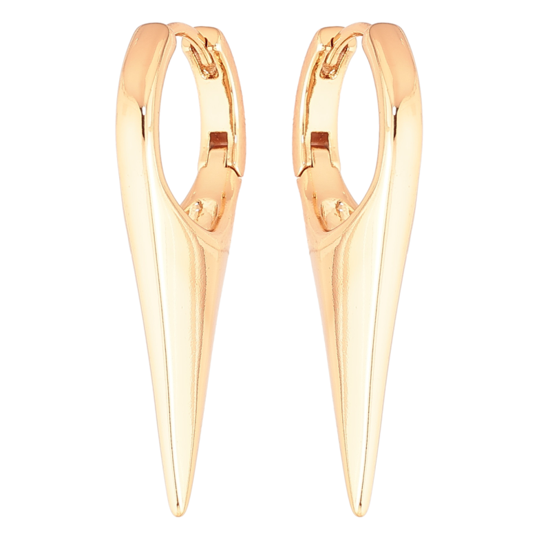 Серьги Xuping Позолота 18K колечки Декоративные фото №2 Серьги Xuping Позолота 18K колечки Декоративные фото №2