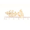 Серьги Xuping Позолота 18K английский замок Вензеля фото №2 Серьги Xuping Позолота 18K английский замок Вензеля фото №2