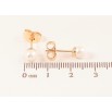 Серьги Xuping M&L Цвет 18K пусеты Жемчужины ø 5мм фото №2 Серьги Xuping M&L Цвет 18K пусеты Жемчужины ø 5мм фото №2