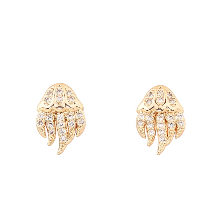 Сережки Xuping M&L Колір 18K пусети «Медузи» фото №22 Сережки Xuping M&L Колір 18K пусети «Медузи» фото №22