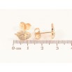 Сережки Xuping M&L Колір 18K пусети «Медузи» фото №2 Сережки Xuping M&L Колір 18K пусети «Медузи» фото №2