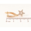 Серьги Xuping M&L Цвет 18K английский замок Звезды с инкрустацией кристаллами фото №2 Серьги Xuping M&L Цвет 18K английский замок Звезды с инкрустацией кристаллами фото №2