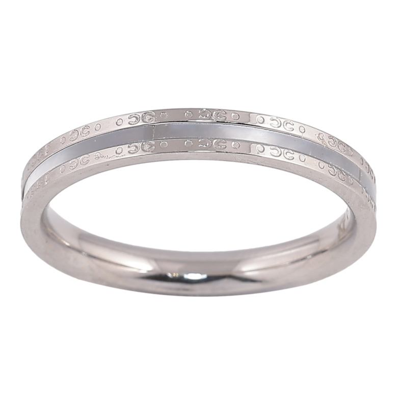 Каблучка Xuping TTM Stainless Steel Колір Родій Перламутрова вставка, шир. 3мм фото №20 Каблучка Xuping TTM Stainless Steel Колір Родій Перламутрова вставка, шир. 3мм фото №20