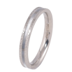 Кольцо Xuping TTM Stainless Steel Цвет Родий Перламутровая вставка, шир. 3мм фото №2 Кольцо Xuping TTM Stainless Steel Цвет Родий Перламутровая вставка, шир. 3мм фото №2