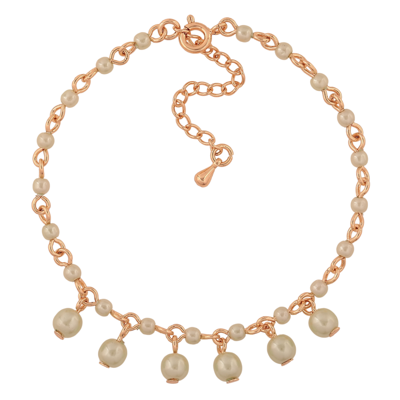 Браслет Xuping M&L Цвет 18K Цепочка с оливковыми бусинами» длинна с доп.цепочкой 17.5-22см х 3мм фото №1 Браслет Xuping M&L Цвет 18K Цепочка с оливковыми бусинами» длинна с доп.цепочкой 17.5-22см х 3мм фото №1