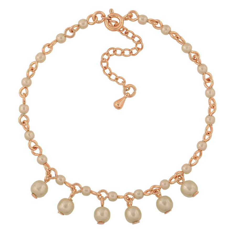 Браслет Xuping M&L Цвет 18K Цепочка с оливковыми бусинами» длинна с доп.цепочкой 17.5-22см х 3мм фото №1 Браслет Xuping M&L Цвет 18K Цепочка с оливковыми бусинами» длинна с доп.цепочкой 17.5-22см х 3мм фото №1