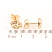 Серьги Xuping Позолота 18K пусеты Ромбы с звездным узором фото №2 Серьги Xuping Позолота 18K пусеты Ромбы с звездным узором фото №2