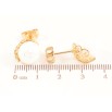 Серьги Xuping Позолота 18K пусеты Жемчужины в ажурной оправе фото №2 Серьги Xuping Позолота 18K пусеты Жемчужины в ажурной оправе фото №2