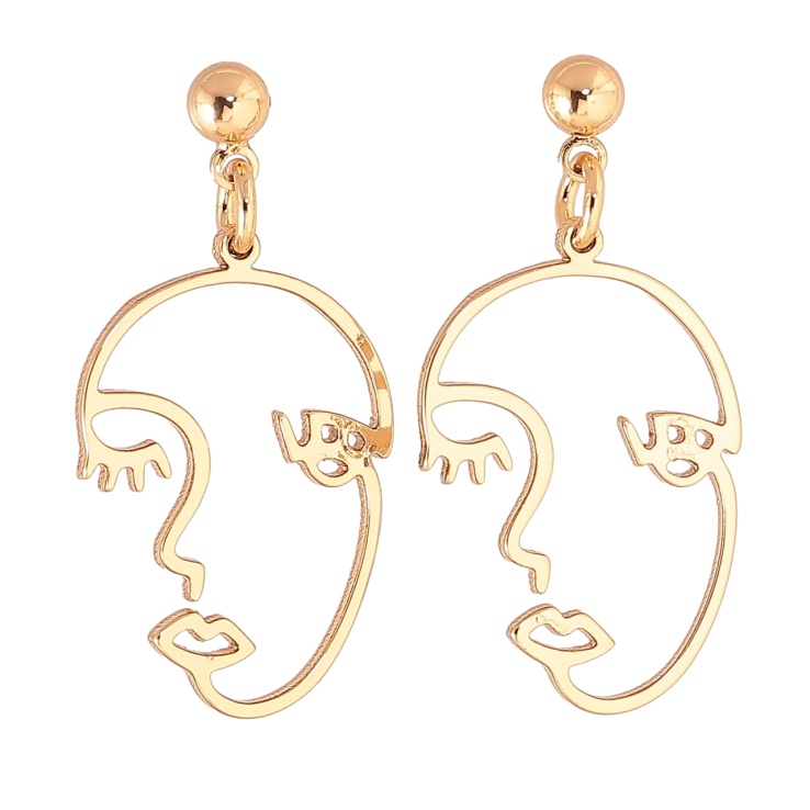 Серьги Xuping Позолота 18K пусеты Подвески лица на одну сторону фото №18 Серьги Xuping Позолота 18K пусеты Подвески лица на одну сторону фото №18