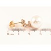 Серьги Xuping Позолота 18K пусеты Жемчужные подвески фото №2 Серьги Xuping Позолота 18K пусеты Жемчужные подвески фото №2