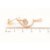 Серьги Xuping Позолота 18K пусеты Подвески с инкрустацией кристаллами и жемчужинами фото №2 Серьги Xuping Позолота 18K пусеты Подвески с инкрустацией кристаллами и жемчужинами фото №2