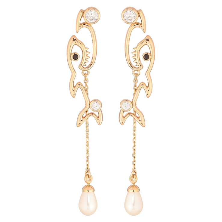 Серьги Xuping Позолота 18K пусеты Акула фото №24 Серьги Xuping Позолота 18K пусеты Акула фото №24