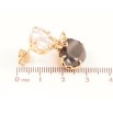 Серьги Xuping JEAN GOUJON Позолота 18K пусеты Черно-белые кристаллы с бабочкой фото №2 Серьги Xuping JEAN GOUJON Позолота 18K пусеты Черно-белые кристаллы с бабочкой фото №2