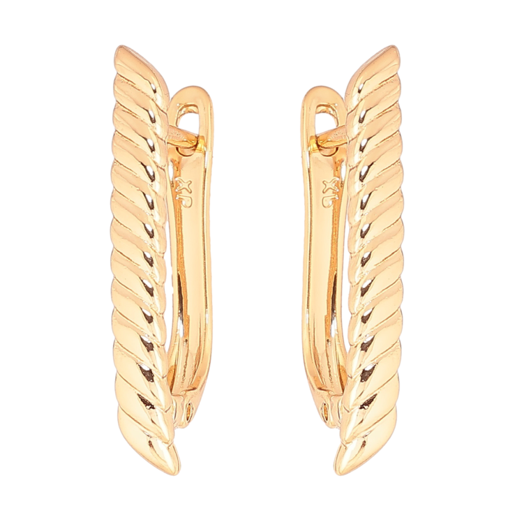 Серьги Xuping Позолота 18K английский замок Декоративный узор фото №21 Серьги Xuping Позолота 18K английский замок Декоративный узор фото №21