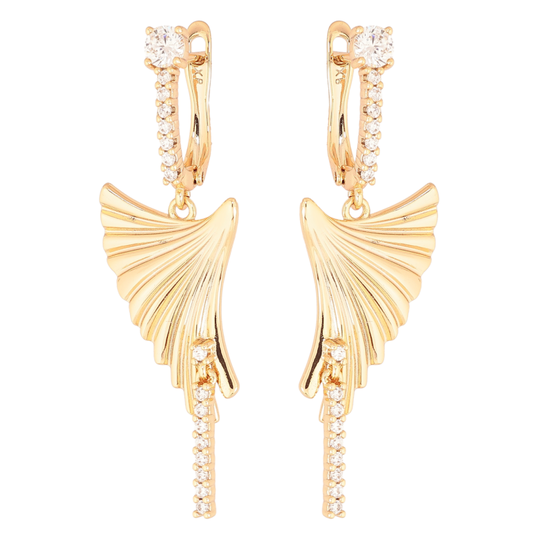 Серьги Xuping Позолота 18K английский замок Декоративные подвески фото №1 Серьги Xuping Позолота 18K английский замок Декоративные подвески фото №1